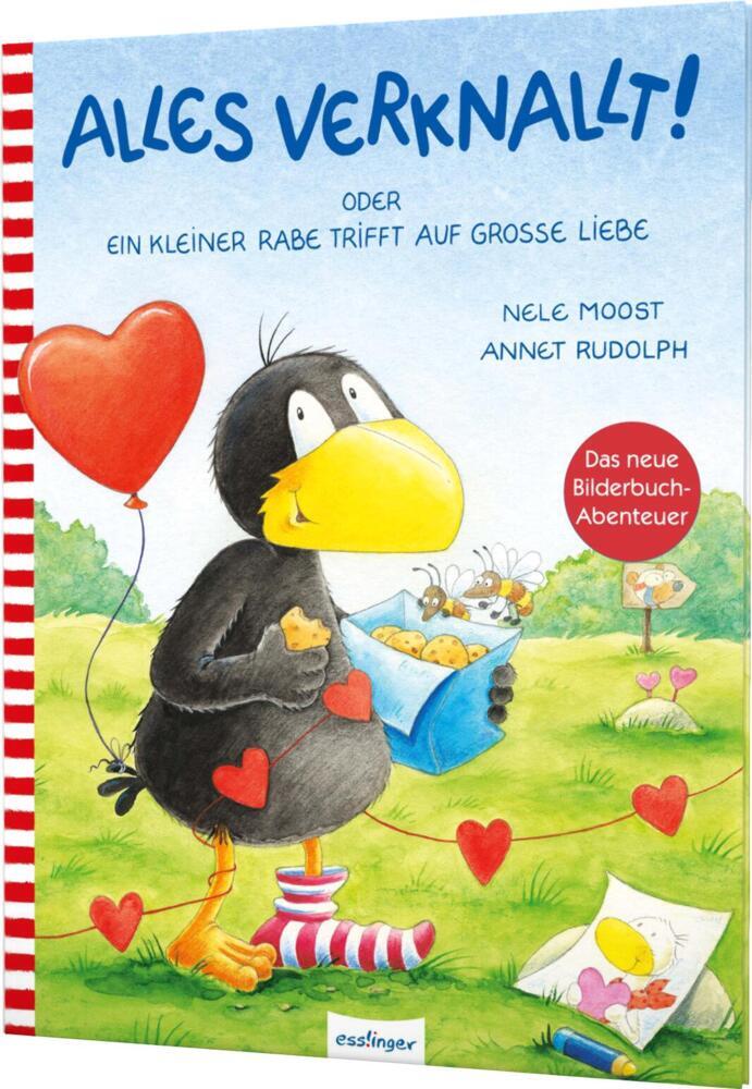 Der kleine Rabe Socke: Alles verknallt! oder Ein kleiner Rabe trifft auf große Liebe (Nele Moost)