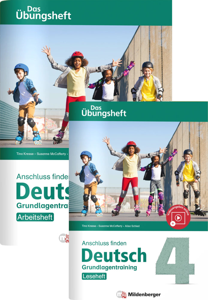 Anschluss finden / Deutsch 4 - Das Übungsheft - Grundlagentraining: Leseheft und Arbeitsheft (Tina Kresse)