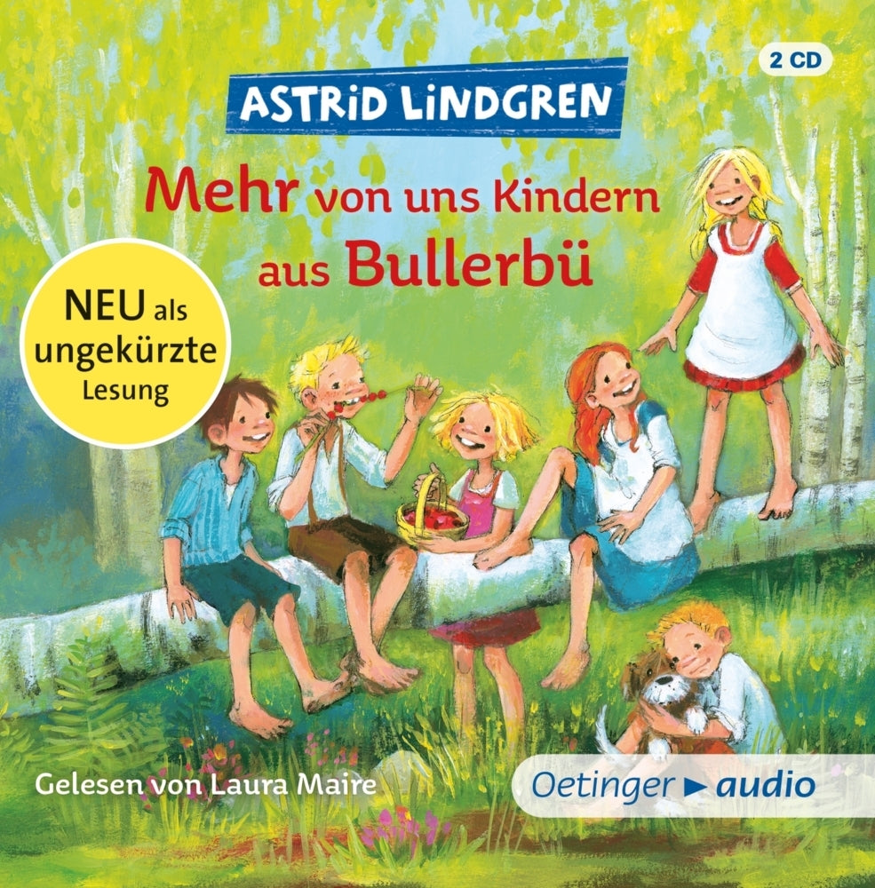 Wir Kinder aus Bullerbü 2. Mehr von uns Kindern aus Bullerbü., 2 Audio-CD (Astrid Lindgren)