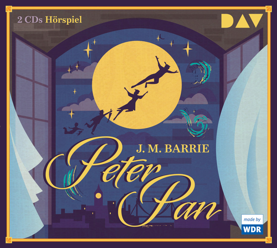 Peter Pan, 2 Audio-CDs (J. M. Barrie)