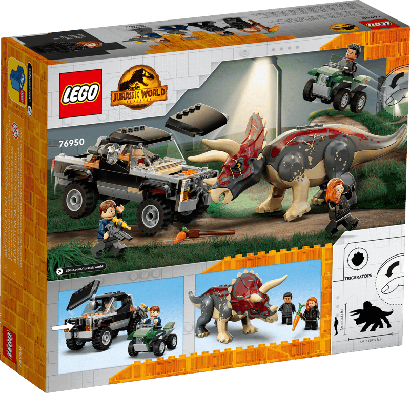 Lego Jurassic World - Triceratops-Angriff (76950)