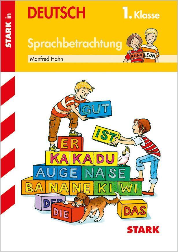 STARK Sprachbetrachtung 1. Klasse - Training Grundschule - Grundwissen, Aufgaben und Lösungen (Manfred Hahn)