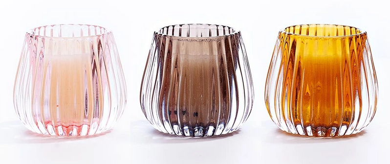 Duftkerzen im Glas "Harmony" 3er-Set