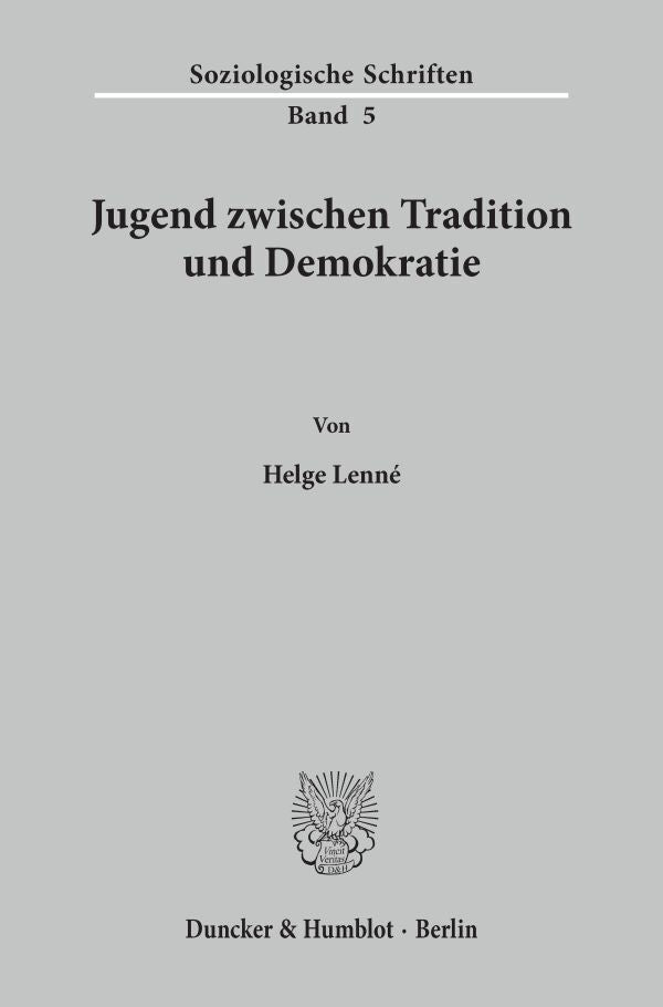 Jugend zwischen Tradition und Demokratie. (Helge Lenné)
