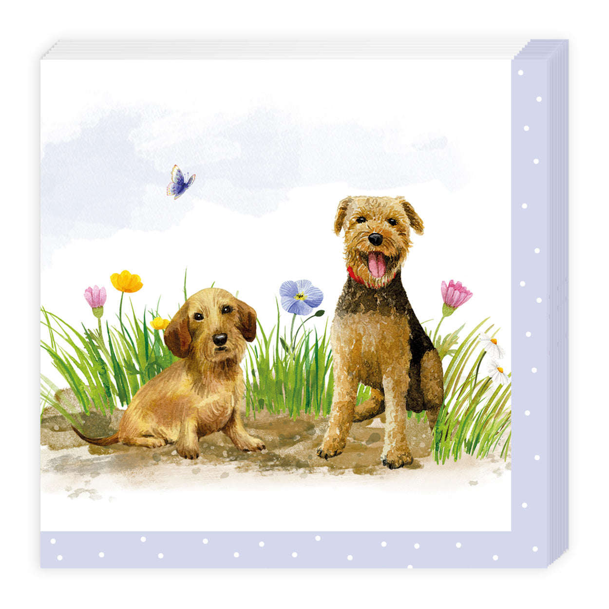Serviette Hundespass (20 Stk.)