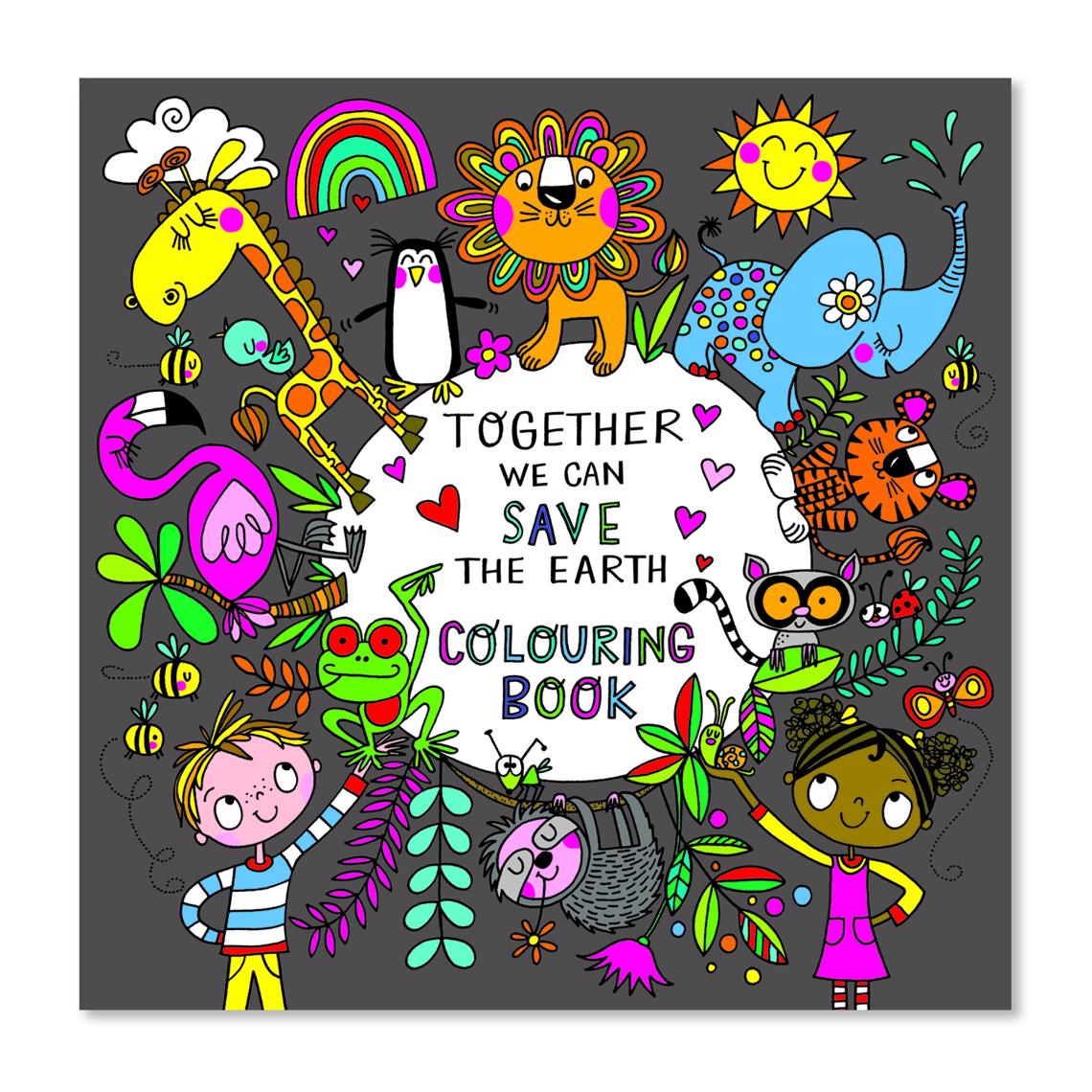 Malbuch "Save the Earth"