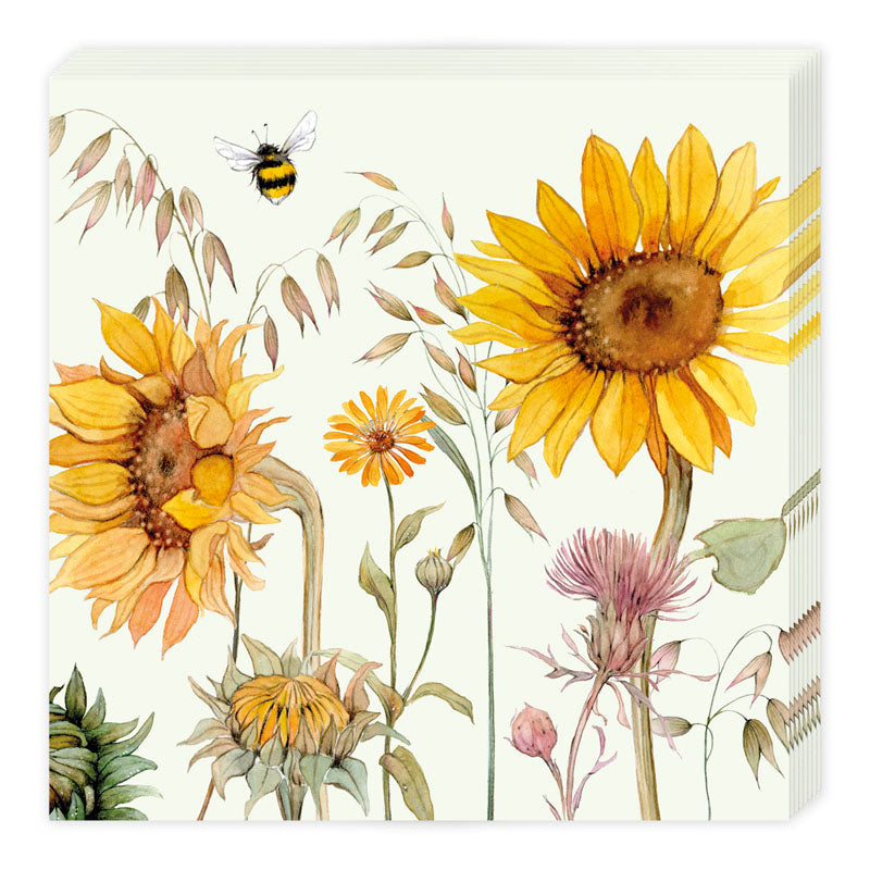 Serviette Sonnenblumen(20 Stk.)