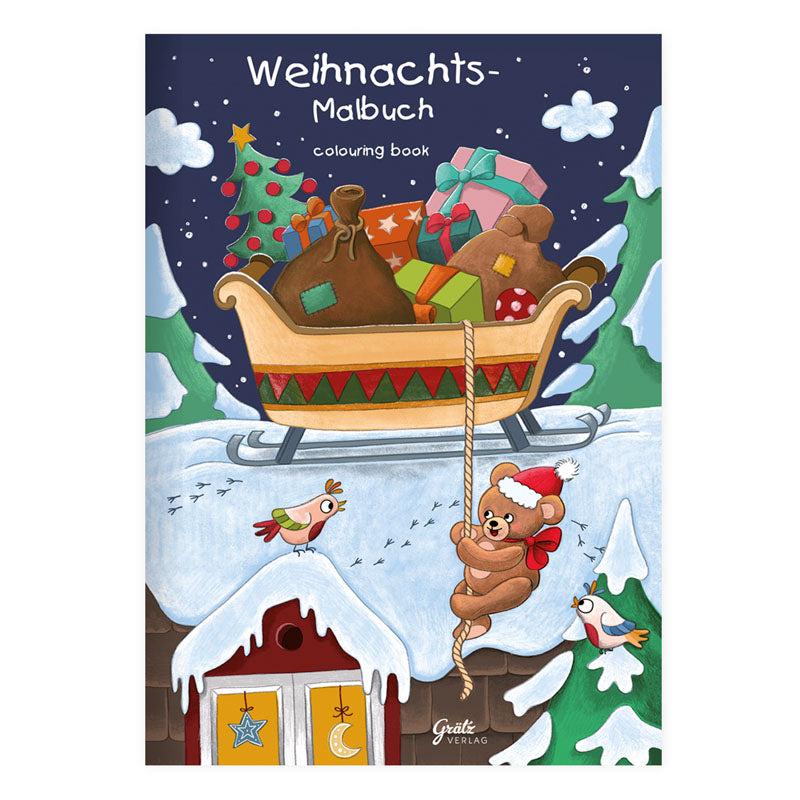 Malbuch "Teddys Weihnachtsabenteuer"