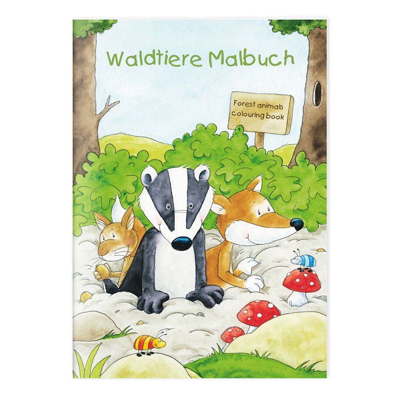 Malbuch "Waldtiere"