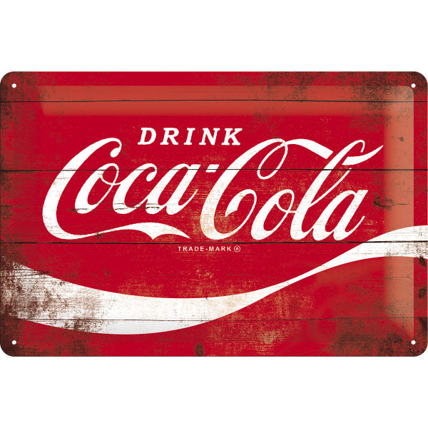 Nostalgic-Art Merchandising Schild Coca-Cola 20 x 30 cm, Metall (1 x 20 x 30 cm)