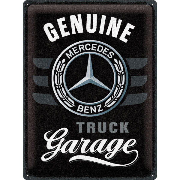Blechschild "Daimler Truck Garage" (40 x 30 cm)