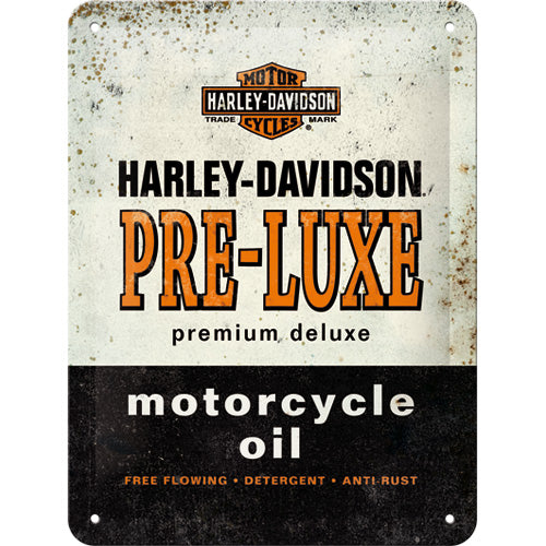 Blechschild "Harley-Davidson" (15 x 20 cm)