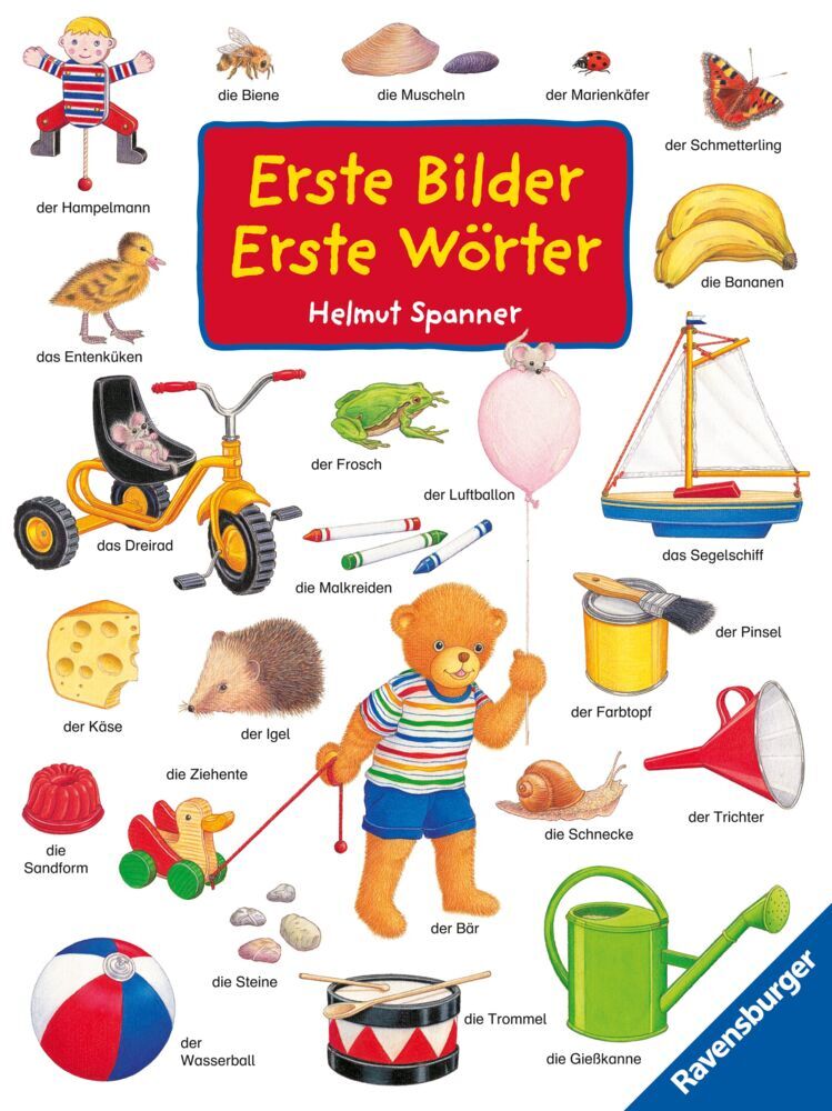 Erste Bilder - Erste Wörter Sonderausgabe (Helmut Spanner)