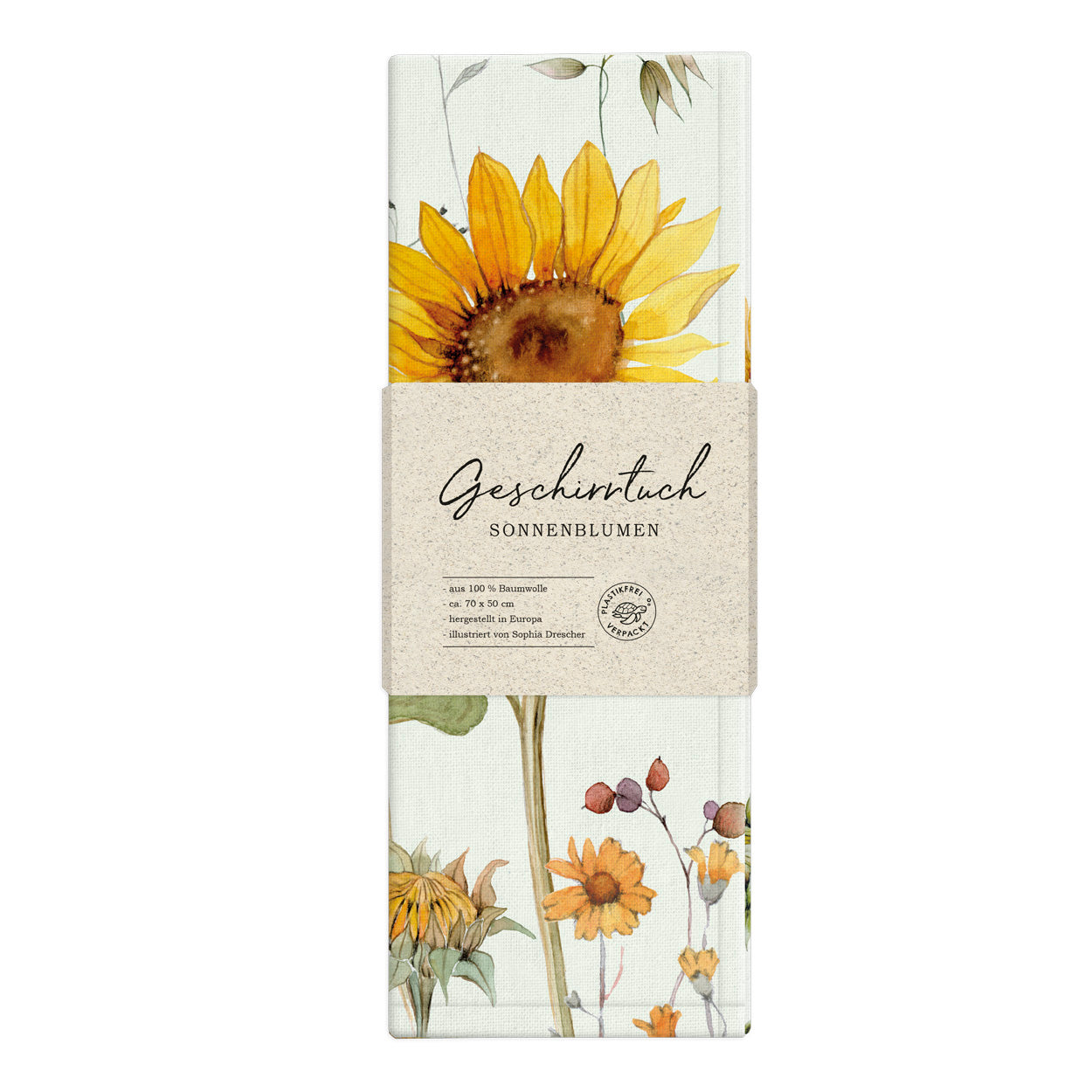 Geschirrtuch "Sonnenblumen"