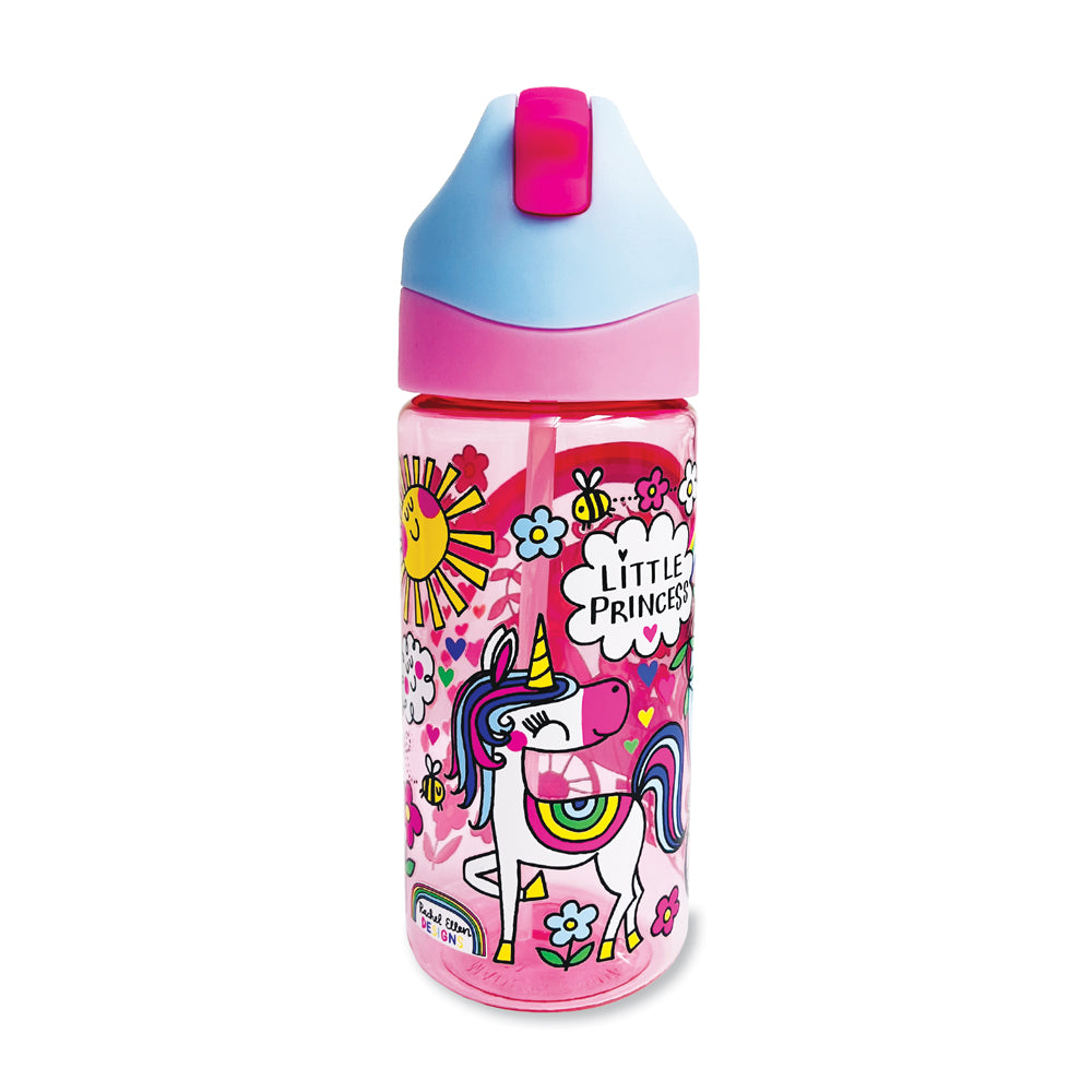 Trinkflasche mit Strohhalm "Little Princess" (350 ml)
