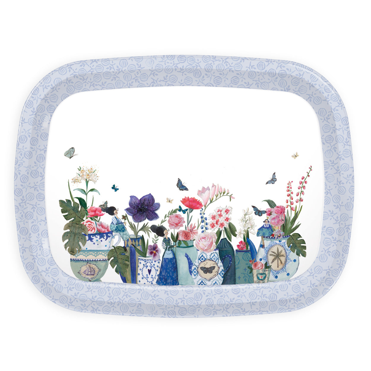 Tablett "Blumen"