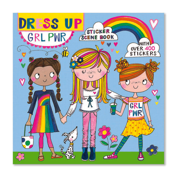 Aufkleberbuch "Dress Up Gril Power"