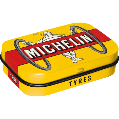Pillendose "Michelin Tyres Bibendum" (1.6 x 6 x 4 cm)