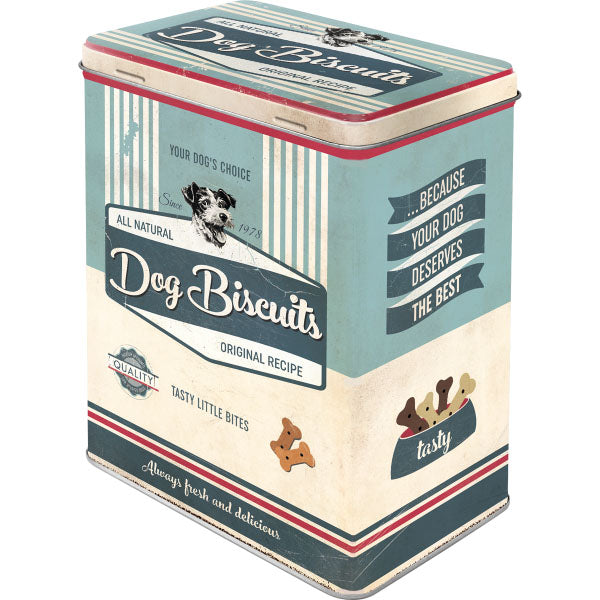 Schild "Dog Biscuits" (14 x 20 x 10 cm)