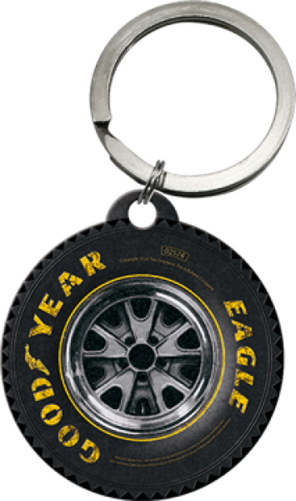 Schlüsselanhänger "Goodyear", rund