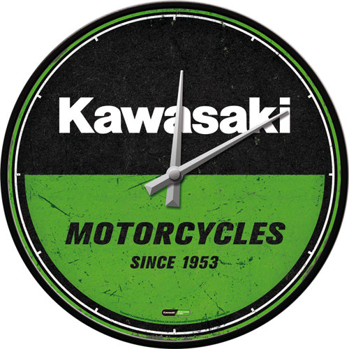 Wanduhr "Kawasaki Motorcycles" (Ø 31.0 cm)
