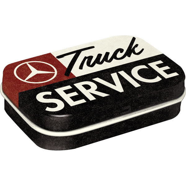 Pillendose «Daimler Truck Service» (6 x 4 x 1.6 cm)