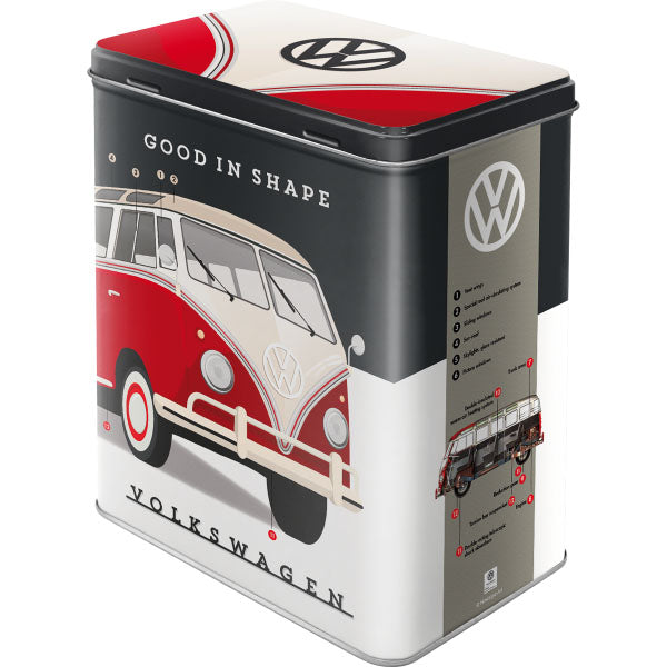 Vorratsdose L Volkswagen VW - Good in Shape (14 x 20 x 10 cm)