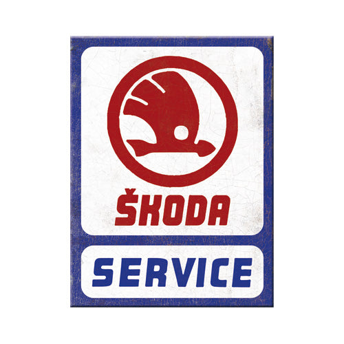 Magnet "Skoda Service"