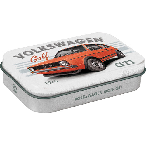 Pillendose XL "VW Golf GTI 1976" (6 x 10 x 2 cm)