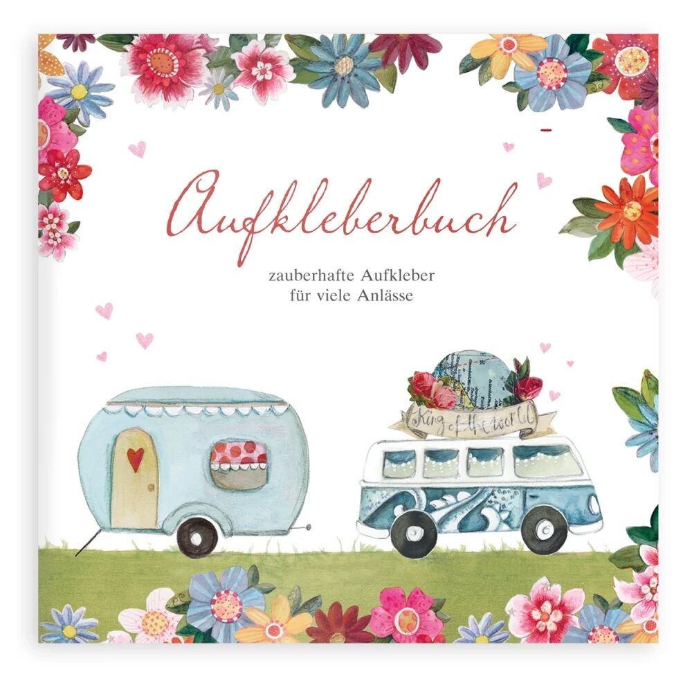 Aufkleberbuch "Das Leben ist eine Reise"