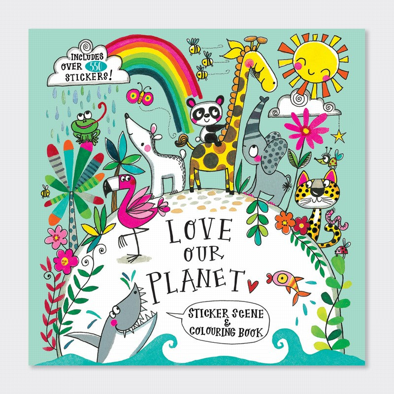 Aufkleberbuch "Love Our Planet"