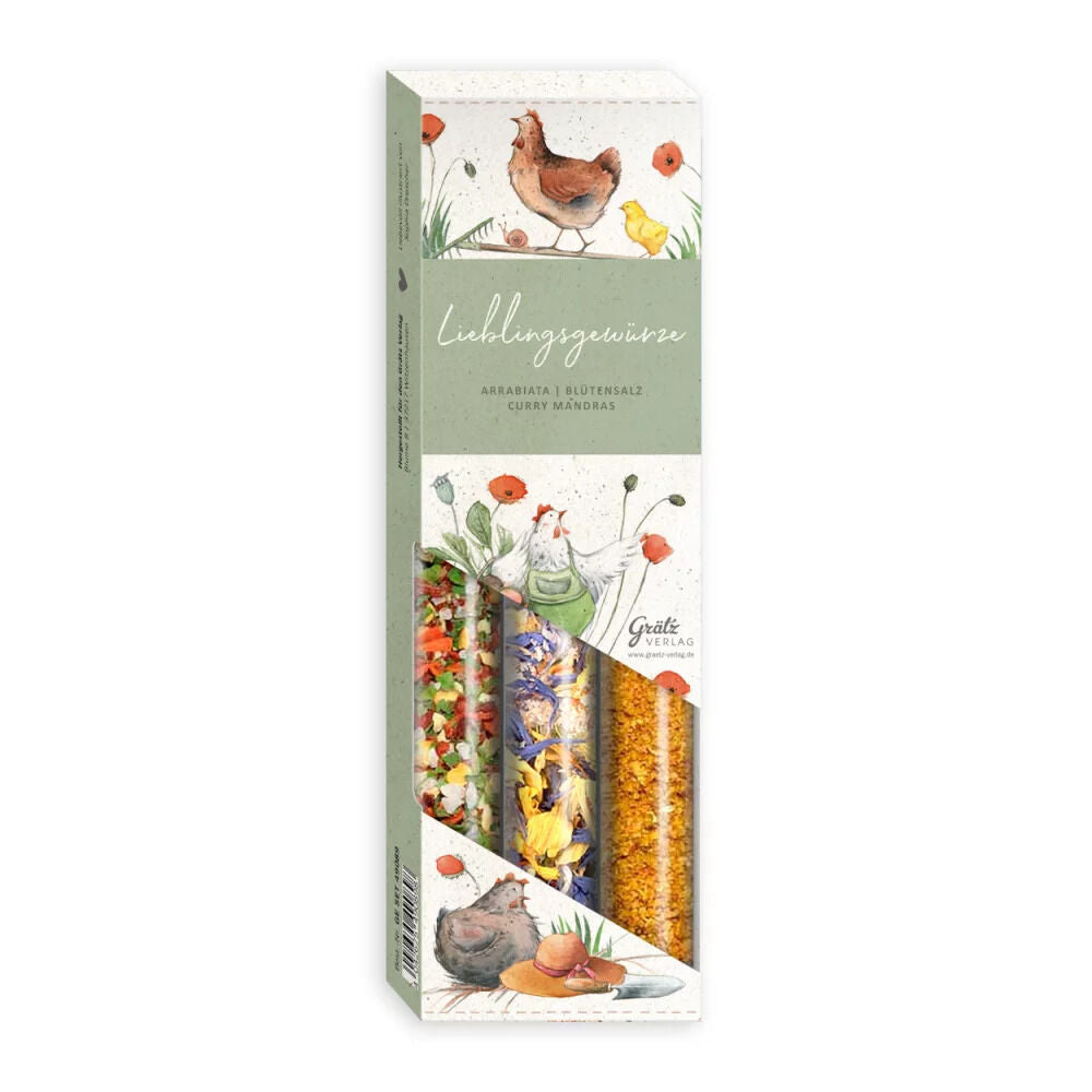 Gewürzset "Hühnerbande" (3-teilig)