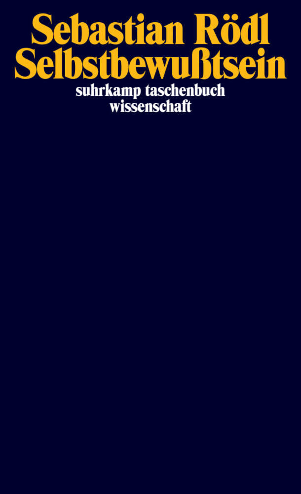 Selbstbewußtsein (Sebastian Rödl)