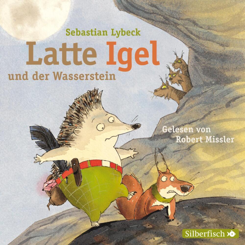 Latte Igel und der Wasserstein, 2 Audio-CD (Sebastian Lybeck)