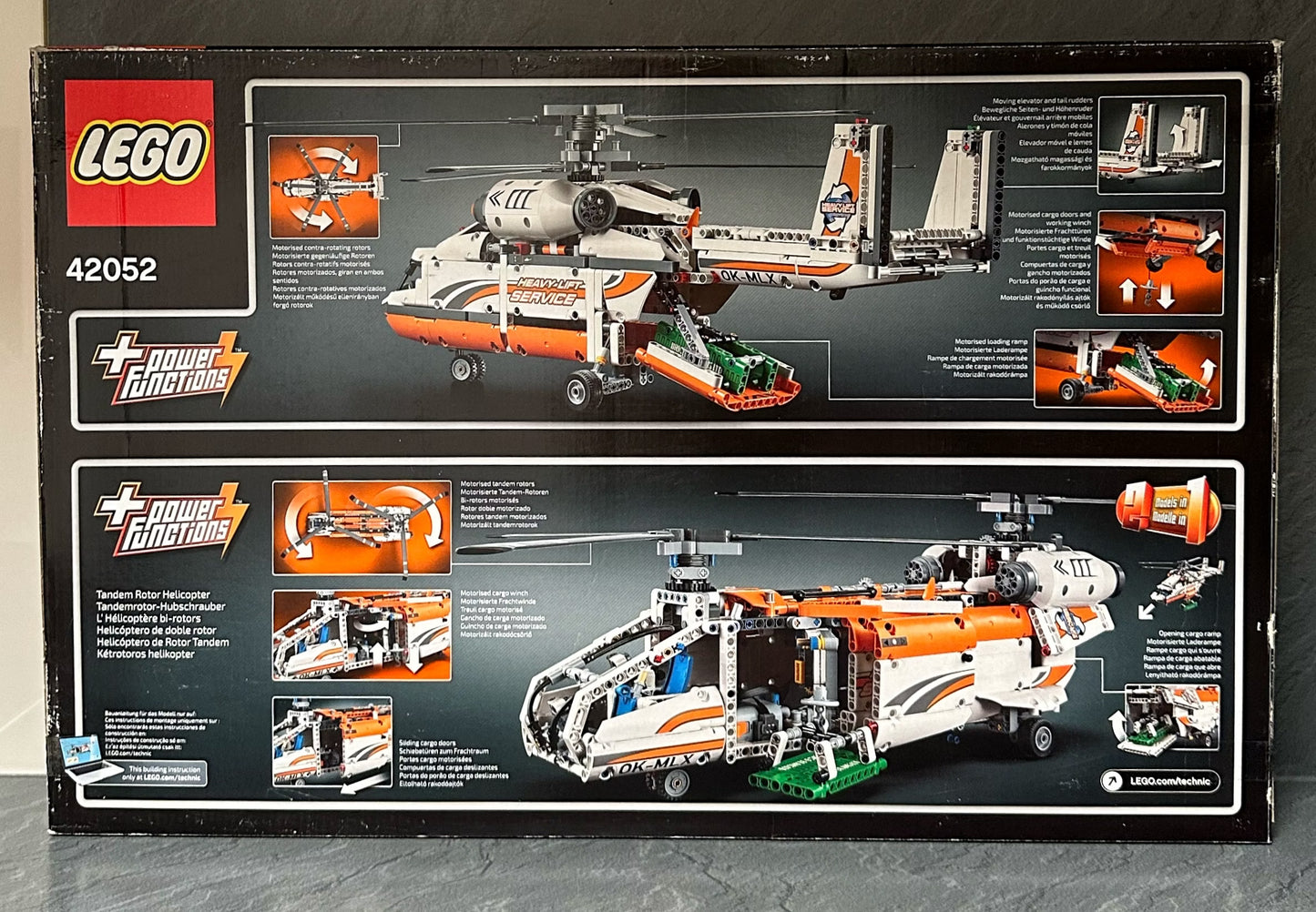 Lego Schwerlasthubschrauber (42052)