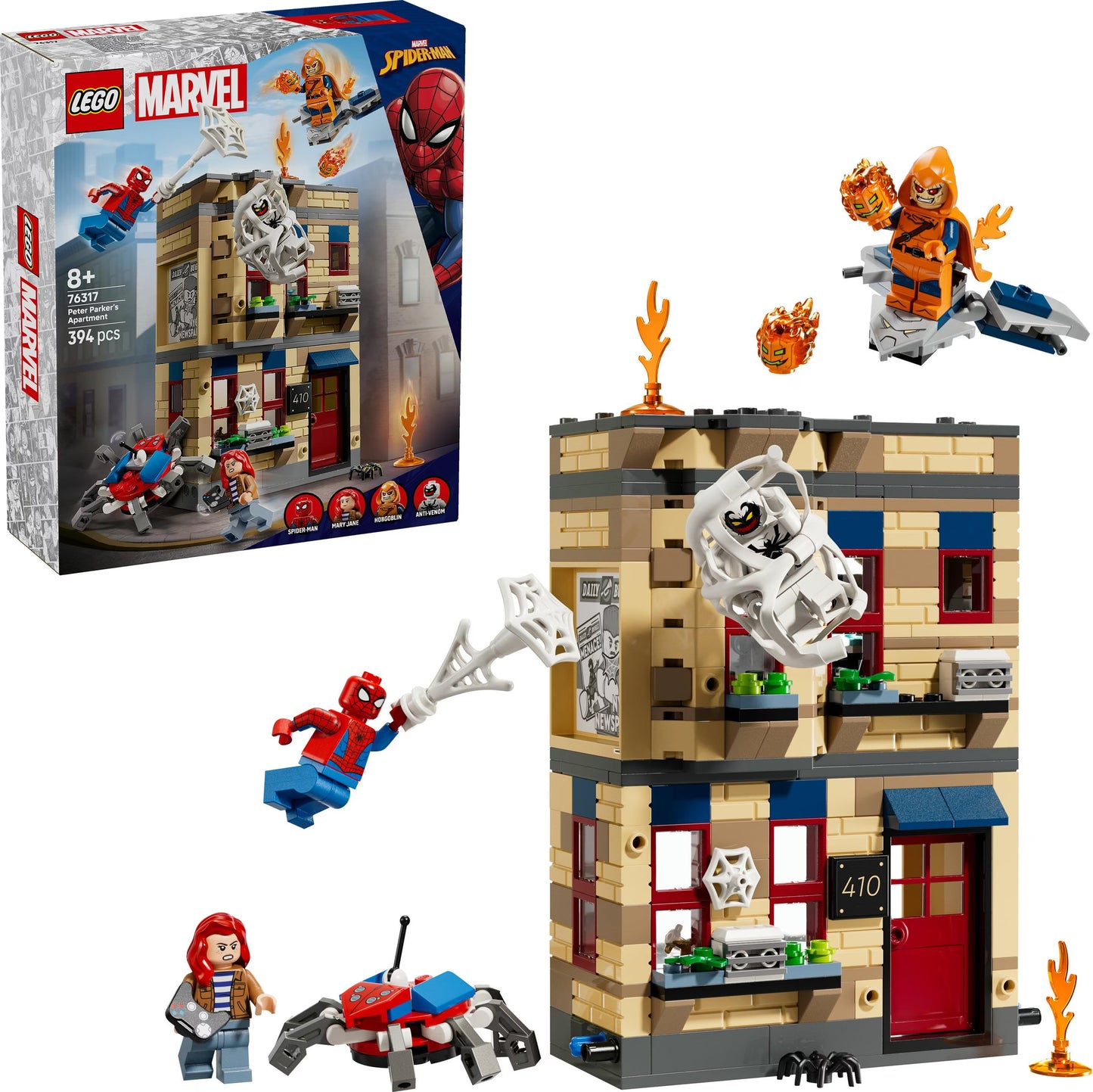 Lego Spiderman - Peter Parkers Wohnung (76317)