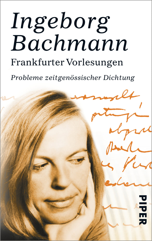 Frankfurter Vorlesungen - Probleme zeitgenössischer Dichtung (Ingeborg Bachmann)