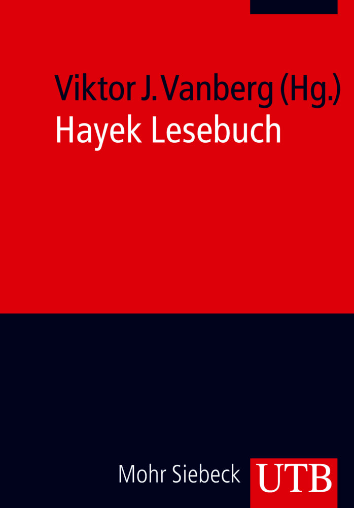 Hayek Lesebuch (Victor J. Vanberg)