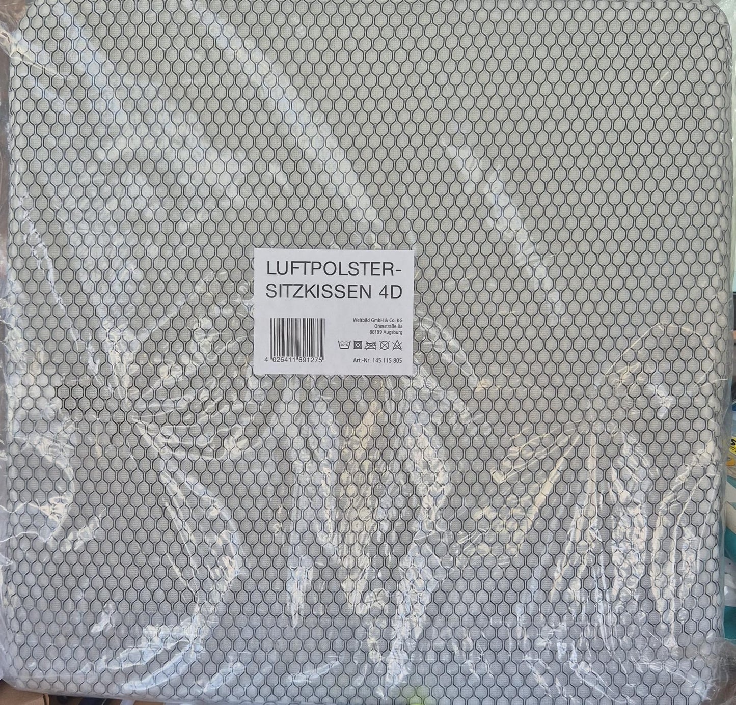 Luftpolster-Sitzkissen 4D (40 x 40 cm)