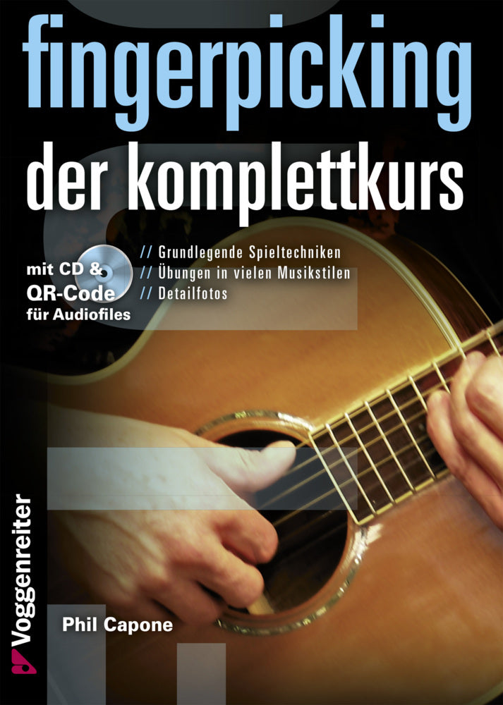 Fingerpicking. Der Komplettkurs, m. Audio-CD (Phil Capone)