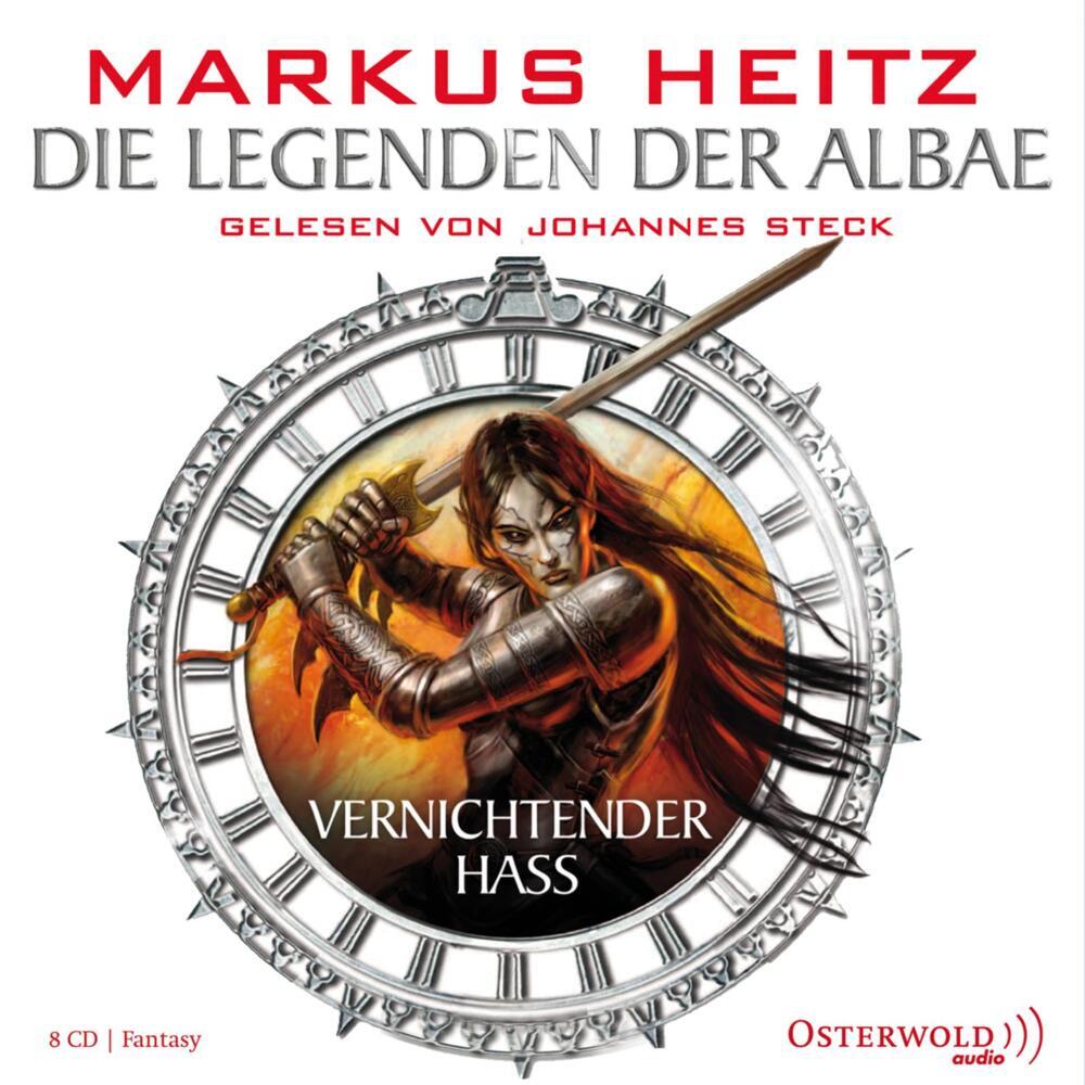 Vernichtender Hass, 8 Audio-CD (Markus Heitz)