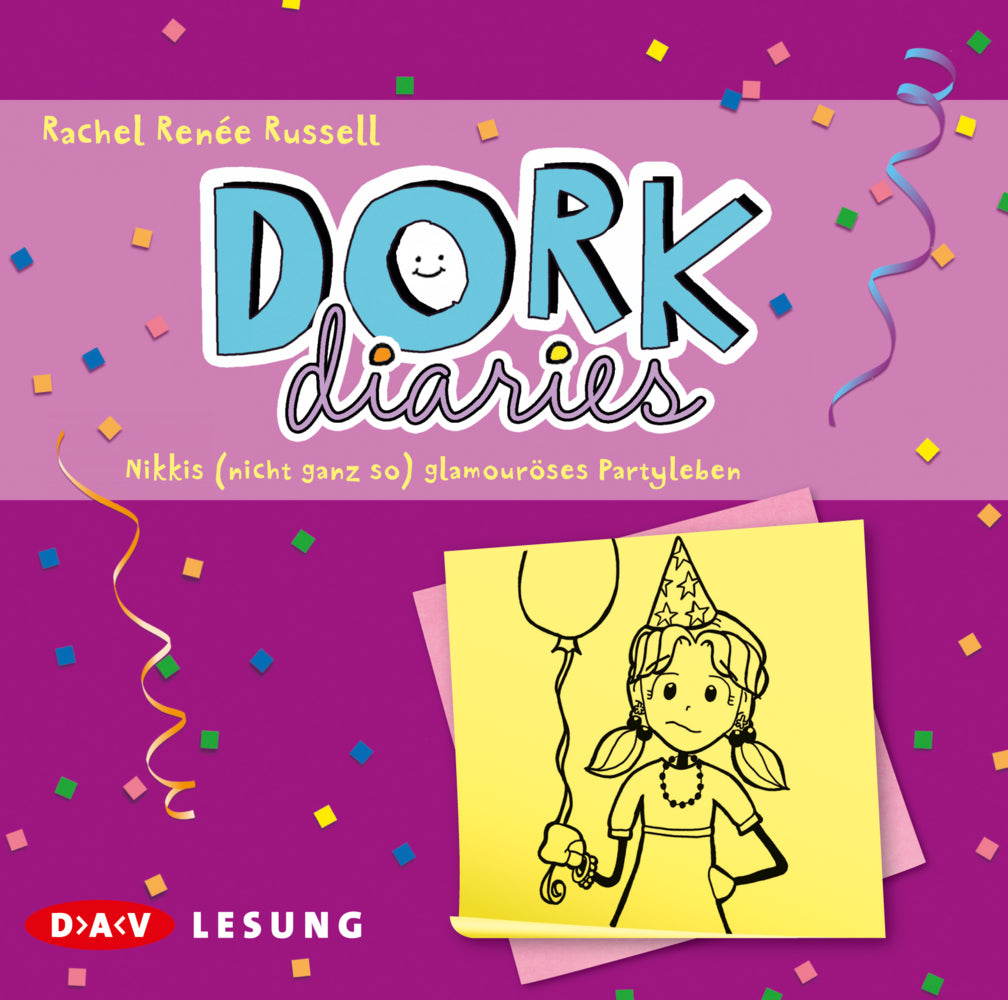 DORK Diaries - Nikkis (nicht ganz so) glamouröses Partyleben, 2 Audio-CDs (Rachel Renée Russell)