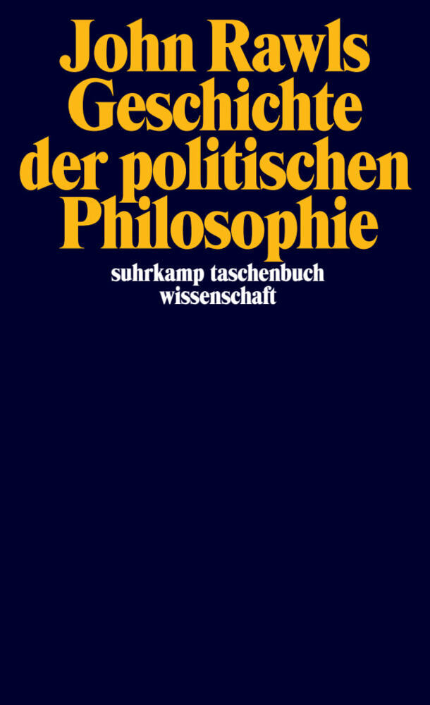 Geschichte der politischen Philosophie (John Rawls)