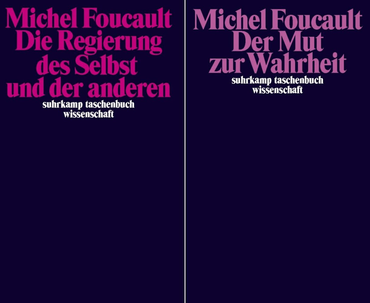 Die Regierung des Selbst und der anderen, 2 Teile (Michel Foucault)