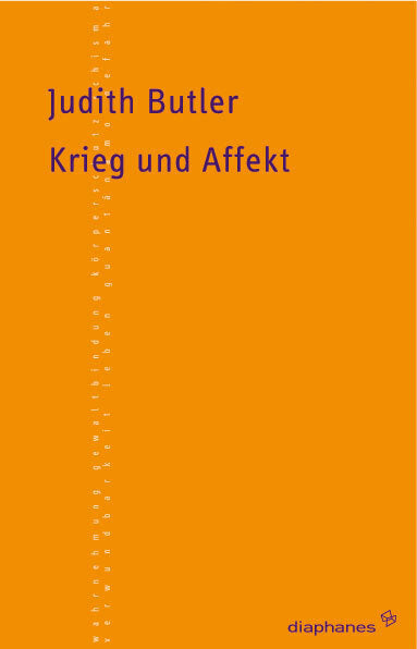 Krieg und Affekt (Judith Butler)