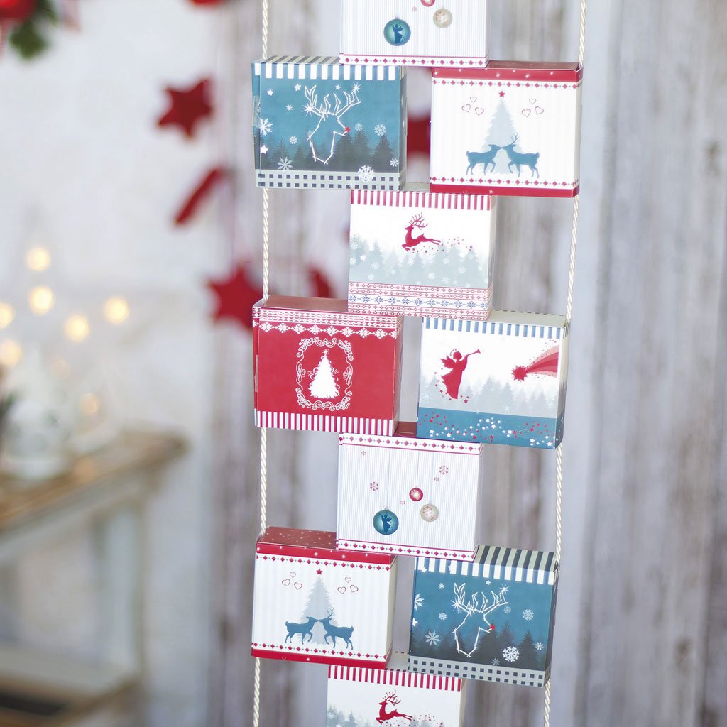 Adventsboxenkette "Nordic"
