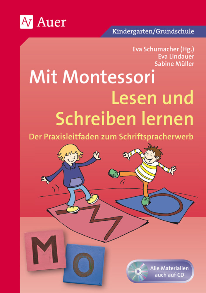 Mit Montessori Lesen und Schreiben lernen, m. 1 CD-ROM (Eva Lindauer)
