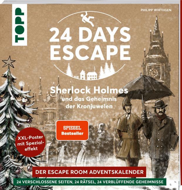 Der Escape Room Adventskalender: Sherlock Holmes und das Geheimnis der Kronjuwelen
