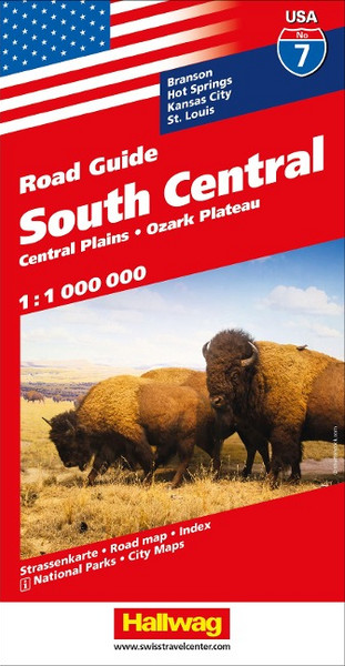 South Central Nr. 07 USA Road Guide 1:1 Mio. - Strassenkarte