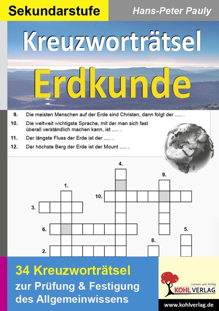 Kreuzworträtsel Erdkunde (Hans-Peter Pauly)